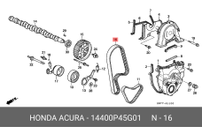 HONDA 14400-P45-G01