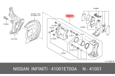 NISSAN 41001-ET00A