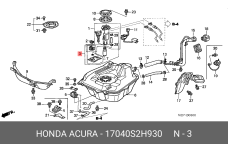 HONDA 17040-S2H-930