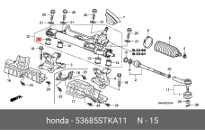 HONDA 53685-STK-A11