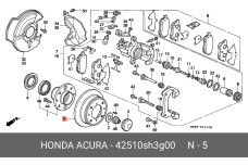 HONDA 42510-SH3-G00