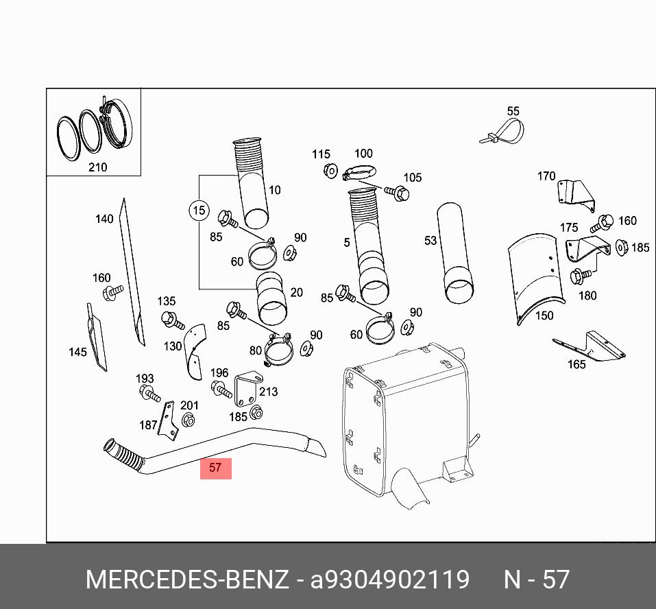 Daimler AG A9304902119 A9304902119