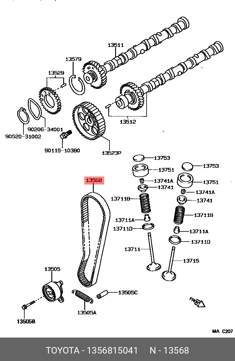 Toyota Starlet Toyota 5a Engine Timing Marks Timing Chain Kit For